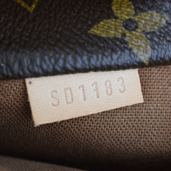 LOUIS VUITTON Totally MM Monogram Canvas Shoulder Bag Brown