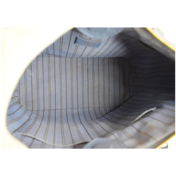 Lv Mazarine MM Monogram Empreinte shoulder bag interior