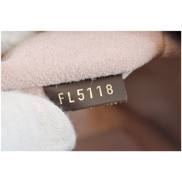 LOUIS VUITTON Jersey Damier Ebene Shoulder Bag Magnolia