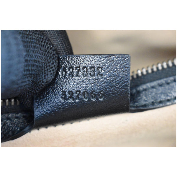 GUCCI GG Marmont Medium Matelasse Leather Tote Bag Black 627332