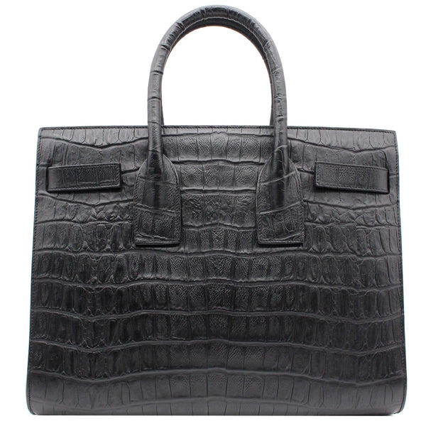 Yves Saint Laurent Sac de Jour Satchel - black print