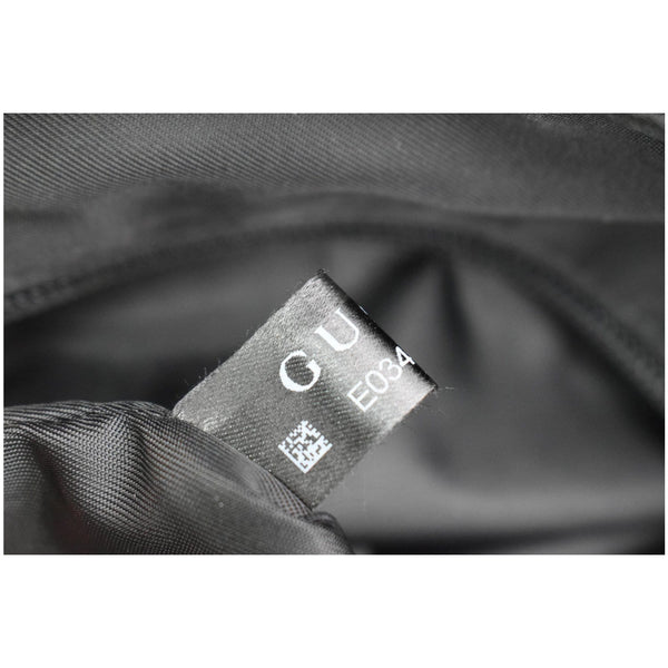 GUCCI Techno Canvas Web Messenger Bag Black 631195