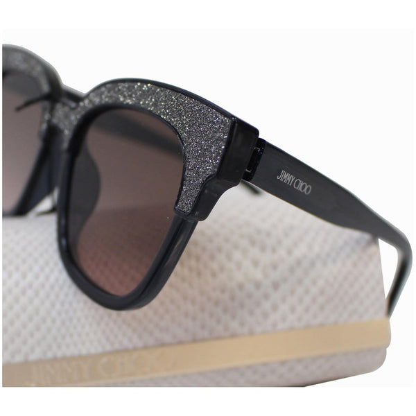 JIMMY CHOO MAYELA/S 18R 50 Square Women Grey Sunglasses Brown Lens