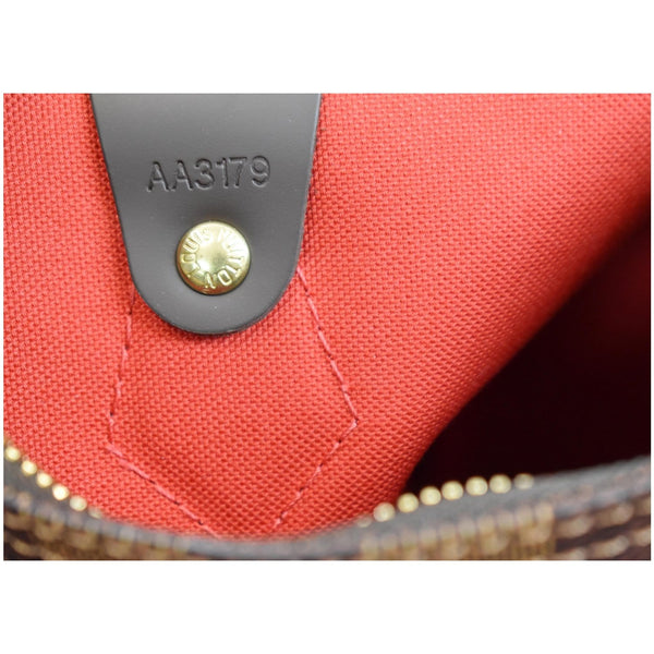 LOUIS VUITTON Speedy 30 Bandouliere Damier Ebene Shoulder Bag Brown