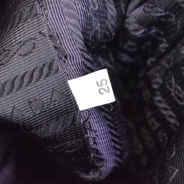 PRADA Nappa Rose Leather Crossbody Bag Viola