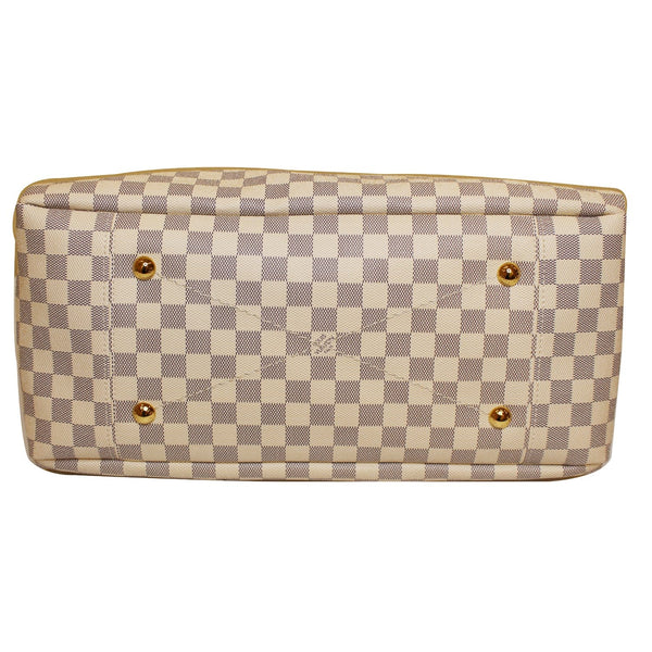 Louis Vuitton Artsy MM Lower view Shoulder Bag White