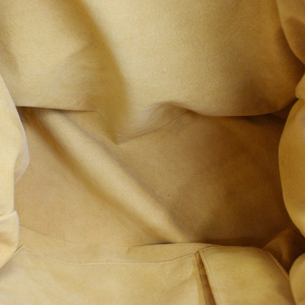 LOUIS VUITTON Cabas Raye GM Monogram Denim Shoulder Bag Blue