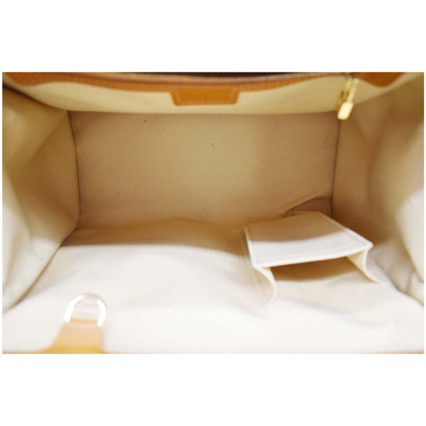 LOUIS VUITTON Josephine PM Mini Lin Monogram Canvas Satchel Bag Beige