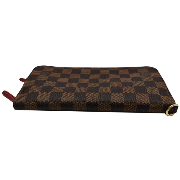 LOUIS VUITTON Insolite Damier Ebene Wallet Brown