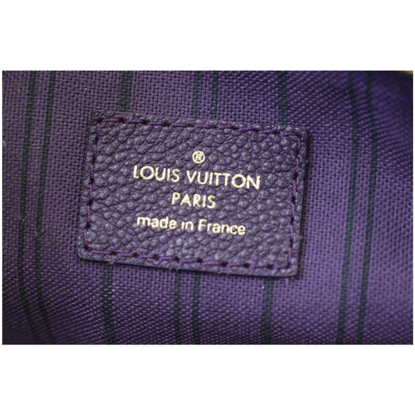 LV Lumineuse PM Monogram Empreinte Bag made in France