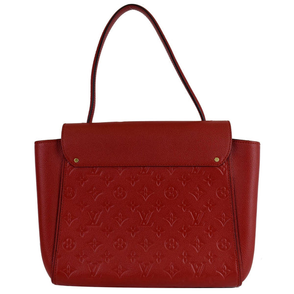 LOUIS VUITTON Trocadero Monogram Empreinte Leather Shoulder Bag Red