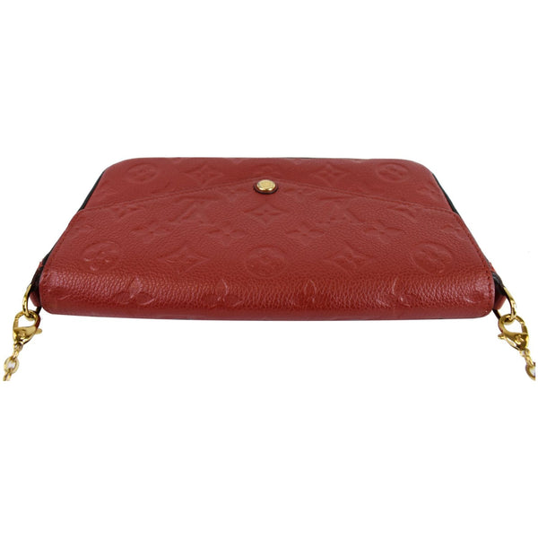 Louis Vuitton Pochette Felicie Monogram Empreinte Pouch - down view