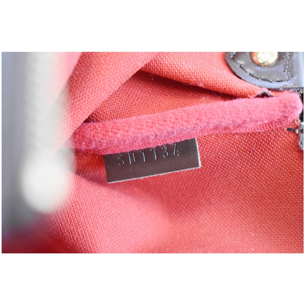 LOUIS VUITTON Eva Damier Ebene Pochette Clutch Crossbody Bag