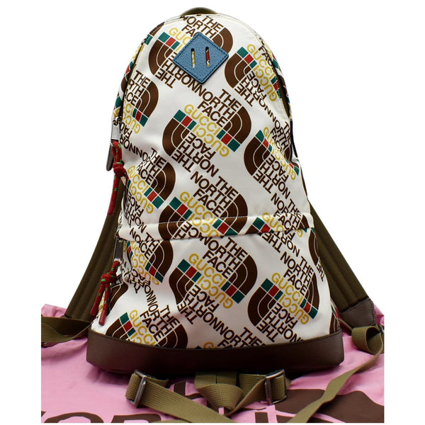 Gucci The North Face Medium Nylon Leather Backpack
