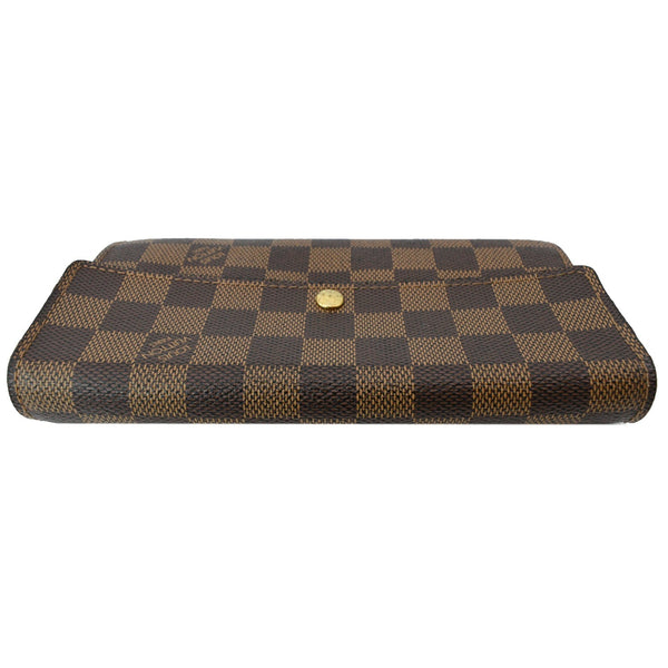 LOUIS VUITTON Sarah Monogram Canvas Wallet Brown