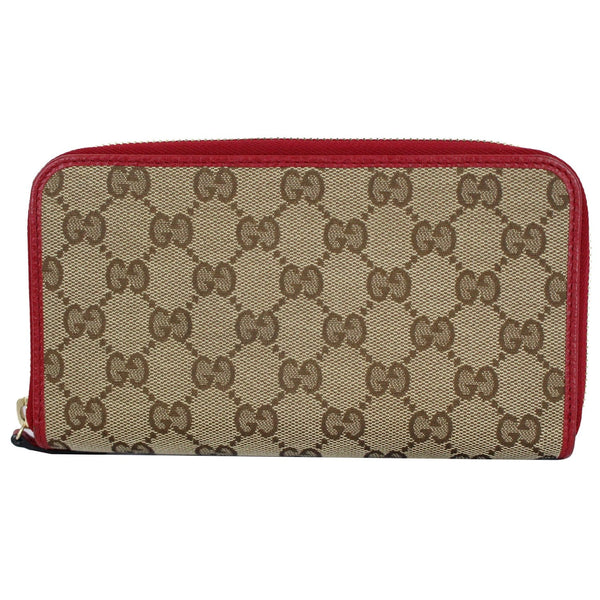 Gucci GG Monogram Canvas Zippy Wallet - for sale