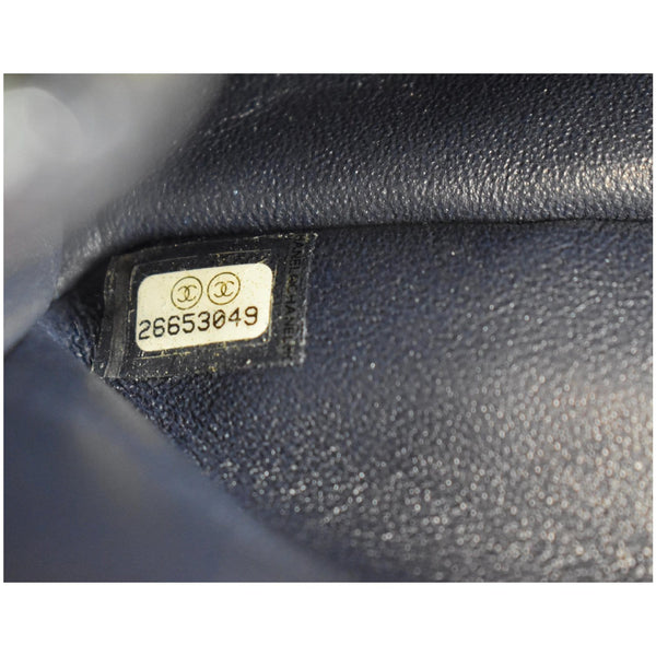 CHANEL Classic Double Flap Tweed Fabric Shoulder Bag Multicolor