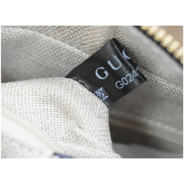 GUCCI Microguccissima Small Leather Crossbody Bag Blue 510289