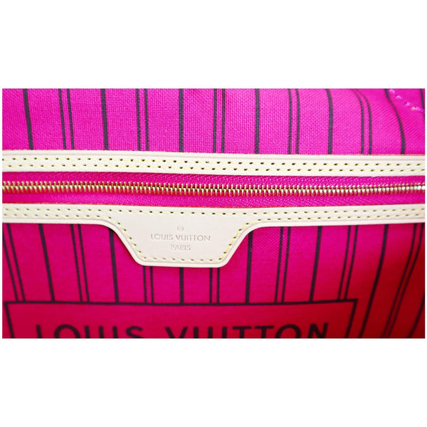 Louis Vuitton Neverfull MM Monogram Canvas Tote Bag lv bag tags