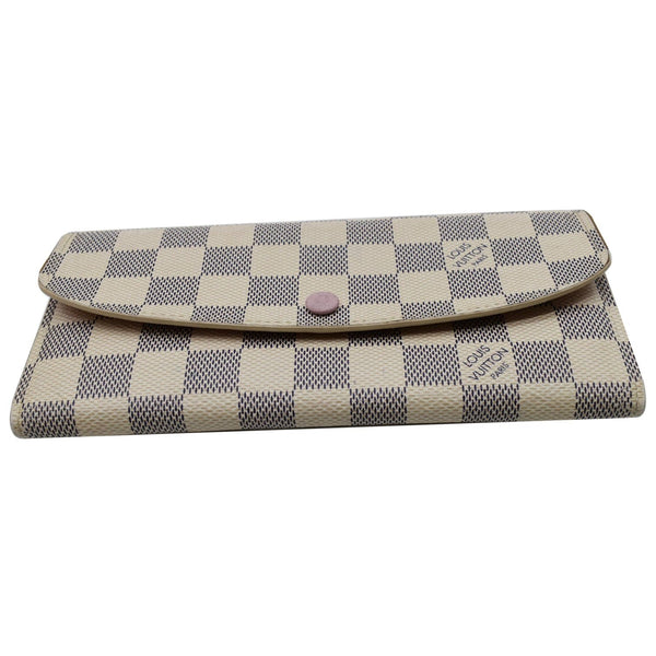 Louis Vuitton Emilie Damier Azur Wallet - top flap