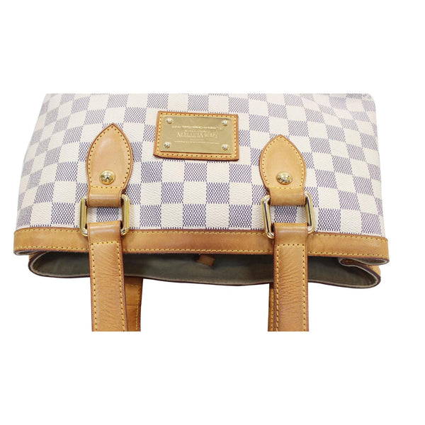 Louis Vuitton Hampstead PM Damier Azur Shoulder Bag - straps