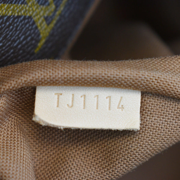 LOUIS VUITTON Sully PM Monogram Canvas Shoulder Bag Brown