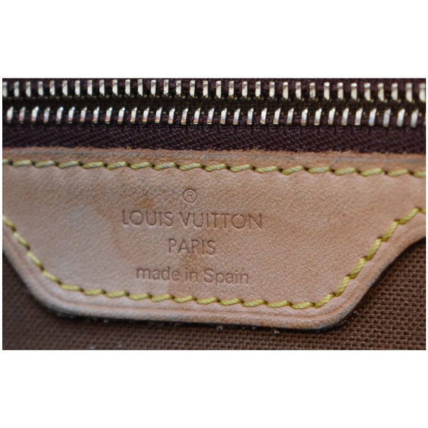 LOUIS VUITTON Abbesses Monogram Canvas Messenger Bag Brown