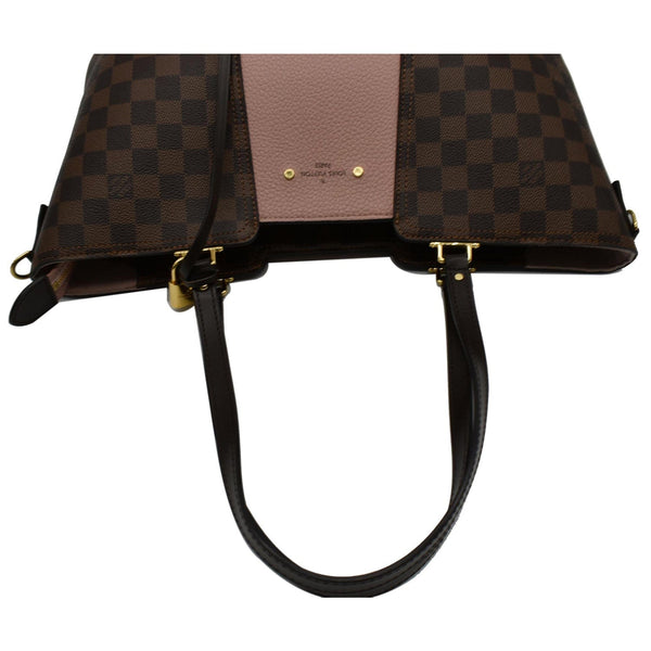 LOUIS VUITTON Jersey Damier Ebene Shoulder Bag Magnolia