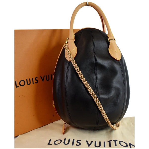 LOUIS VUITTON LV Egg Souple Monogram Canvas 2way Shoulder Bag Brown