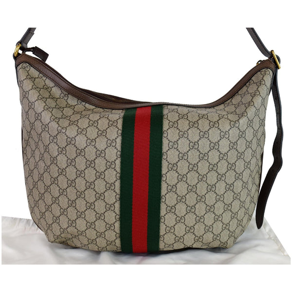 GUCCI Ophidia Soft GG Supreme Crossbody Bag Beige 547939