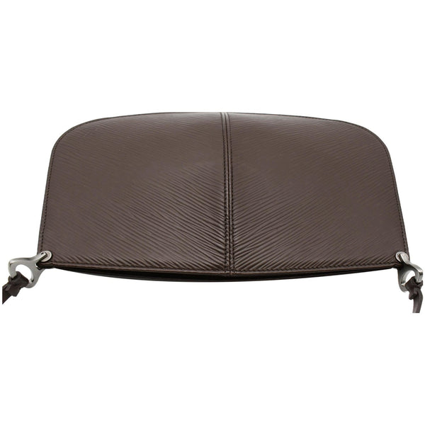 LOUIS VUITTON Demi Lune Epi Leather Pochette Bag Moka - Final Sale