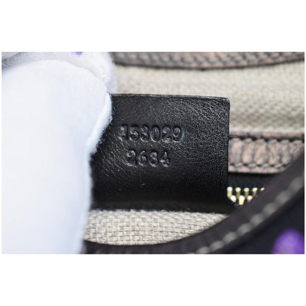 Gucci Flora Jackie O Bouvier Floral Printed Canvas Hobo Bag