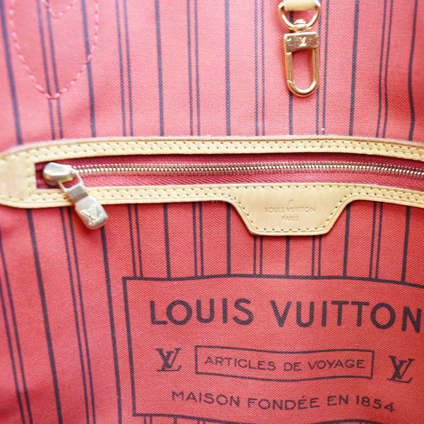 LOUIS VUITTON Neverfull MM Monogram Canvas Shoulder Bag Brown - New Year Deals