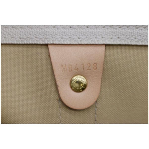 Louis Vuitton Keepall 55 Bandouliere Damier Azur Travel Bag