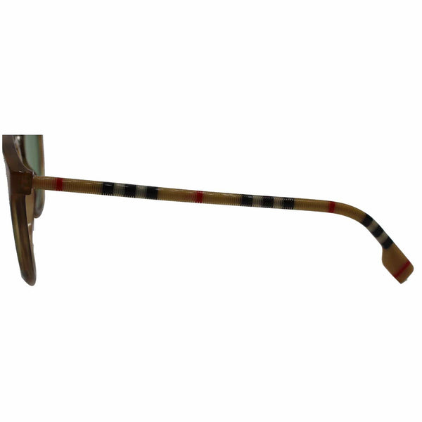 BURBERRY BE4316-3900254 Havana Sunglasses Green Lens