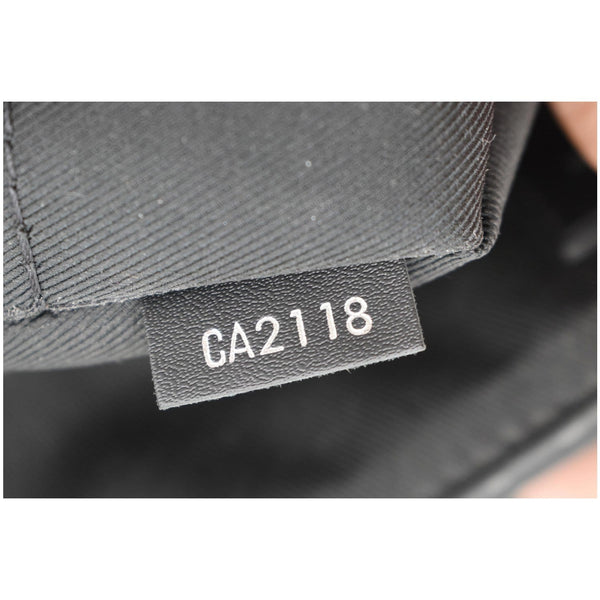 LOUIS VUITTON District PM Monogram Eclipse Messenger Bag Black