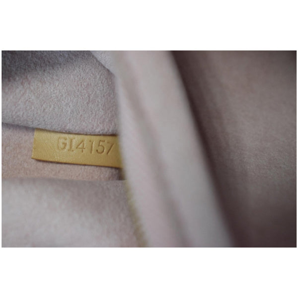 LOUIS VUITTON Girolata Damier Azur Shoulder Bag White