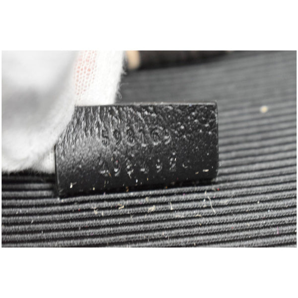 GUCCI GG Monogram Wool Tote Shoulder Bag Beige 598169