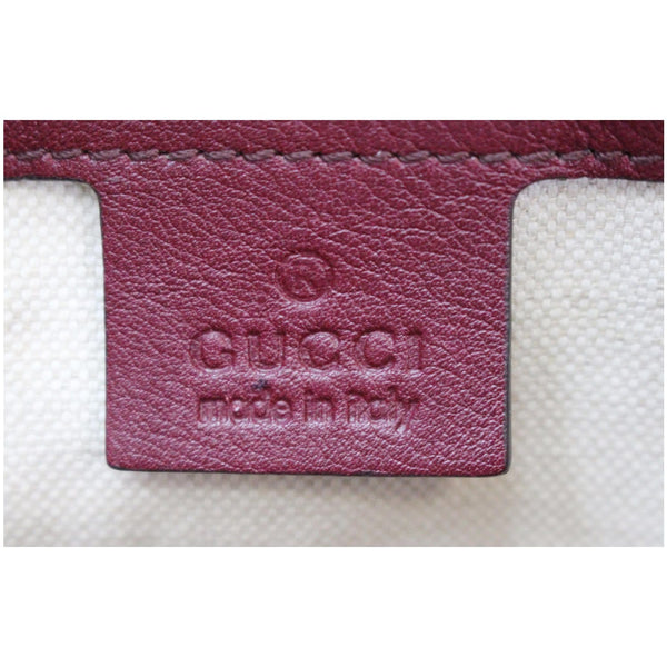 GUCCI Bree GG Guccissima Leather Shoulder Bag Dusty Rose 323673