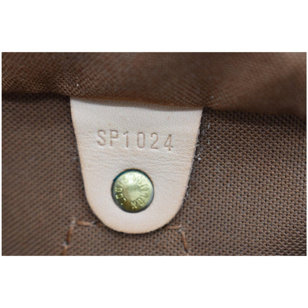 LOUIS VUITTON Cerises Speedy 25 Monogram Canvas Satchel Bag Brown