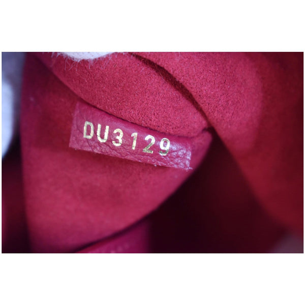 LOUIS VUITTON LV Riverside Damier Ebene Shoulder Bag Red