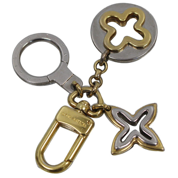 Louis Vuitton Insolence Key Holder and Bag Charm silver