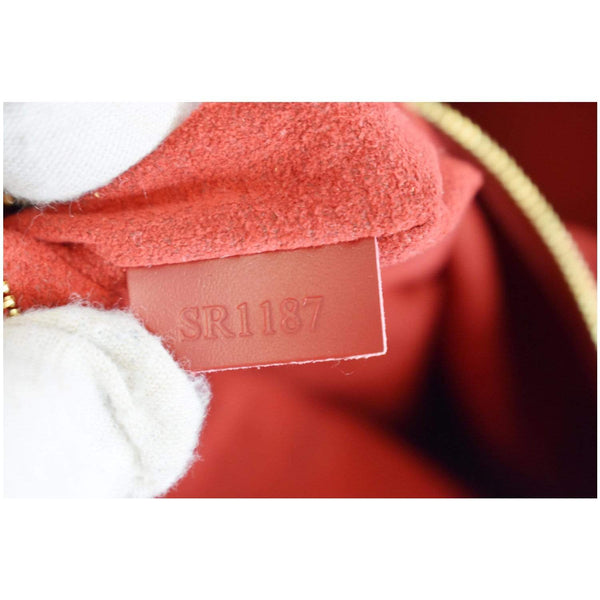 LOUIS VUITTON Caissa Damier Ebene Hobo Bag Brown