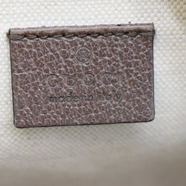 GUCCI Ophidia GG Supreme Canvas Shoulder Bag Beige 598127