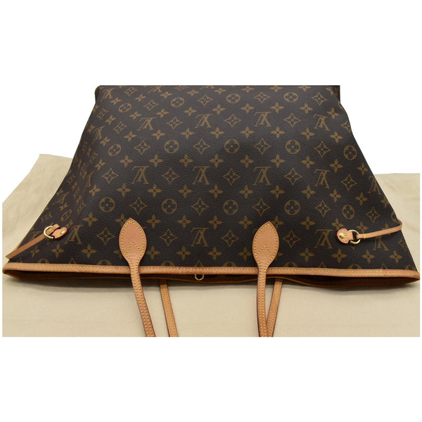 LOUIS VUITTON Neverfull GM Monogram Canvas Tote Bag Brown
