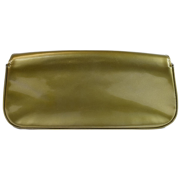 Louis Vuitton Sobe Pochette Vernis Leather Clutch Bag - backsid