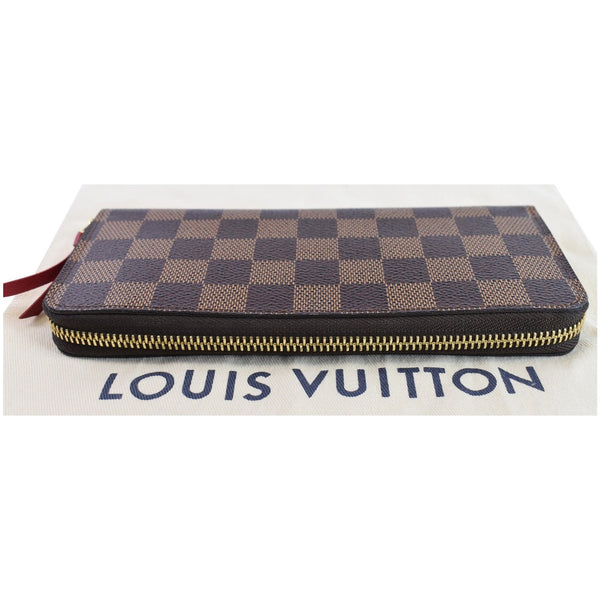 Louis Vuitton Clemence Monogram Canvas Wallet zipper