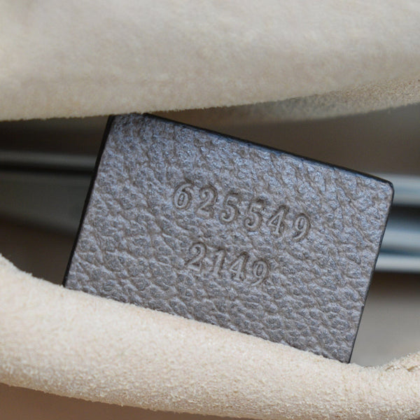 GUCCI Ophidia GG Supreme Canvas Zip Pouch Beige 625549