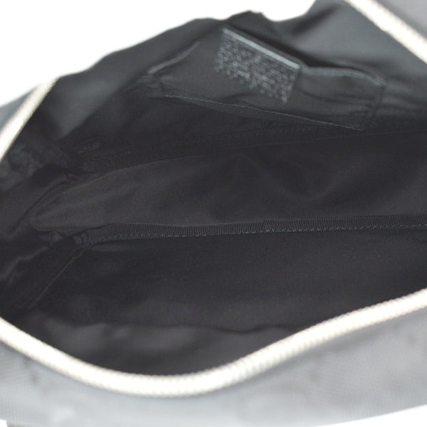 Gucci Off The Grid GG Monogram Nylon Shoulder Bag Black