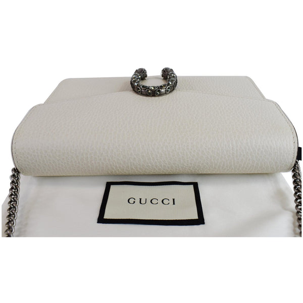 Gucci Dionysus Mini Leather Chain Shoulder Bag logo